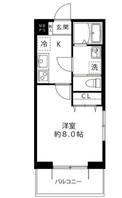 ＬＯＣ’Ｓ　ＫＵＲＯＫＡＷＡの間取り