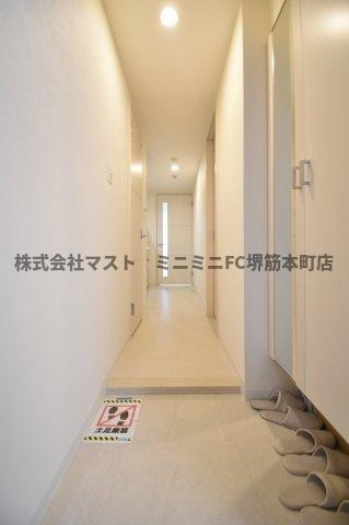 ボーベル玉造の玄関