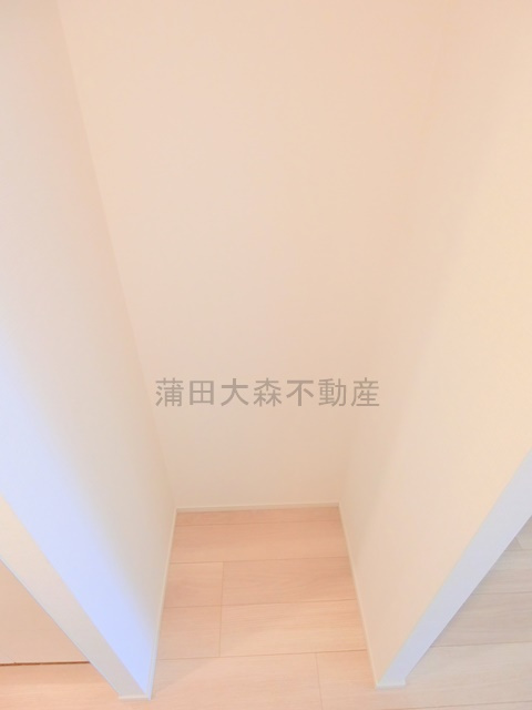 ウェルスクエア西蒲田のキッチン|冷蔵庫置き場