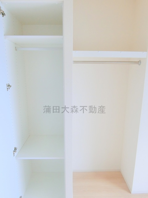 ウェルスクエア西蒲田の収納|洋室収納ウォークインクローゼット！