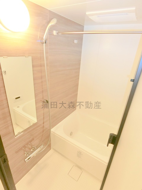 ウェルスクエア西蒲田の浴室|追焚+浴室乾燥機付きのバスルーム　お風呂　