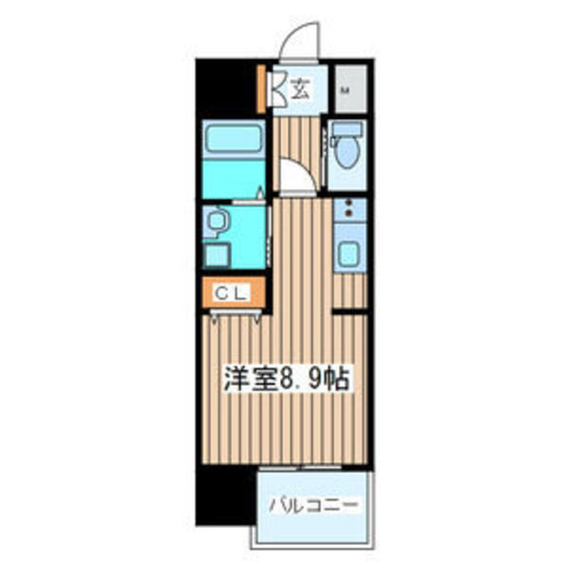 シティタワー二十人町の間取り