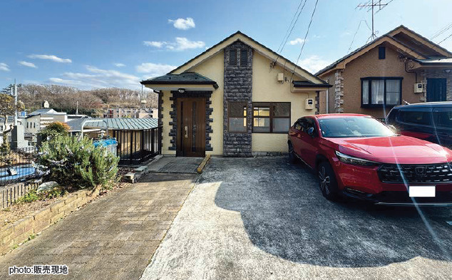 八王子市左入町　中古戸建の外観