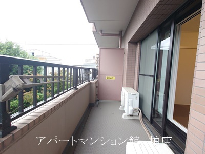 ＩＳＭ南柏のバルコニー