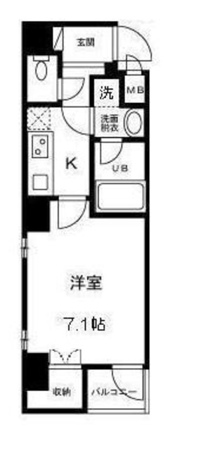 プライムレジデンス上落合の間取り
