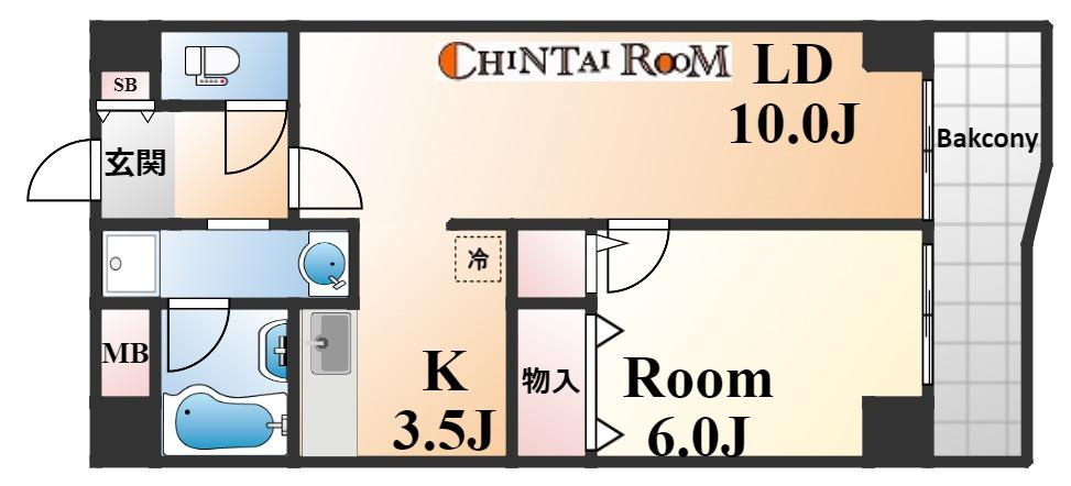 ロイヤル六甲駅前の間取り