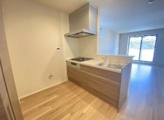 神戸市灘区篠原中町３丁目の賃貸マンションのキッチン