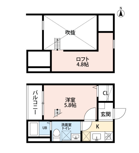 LIANGE 栄生の間取り