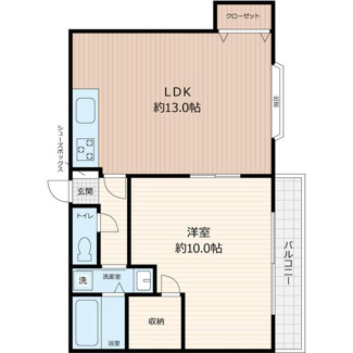 【間取り】 | グリーンコーポ西綾瀬 | 間取りです。