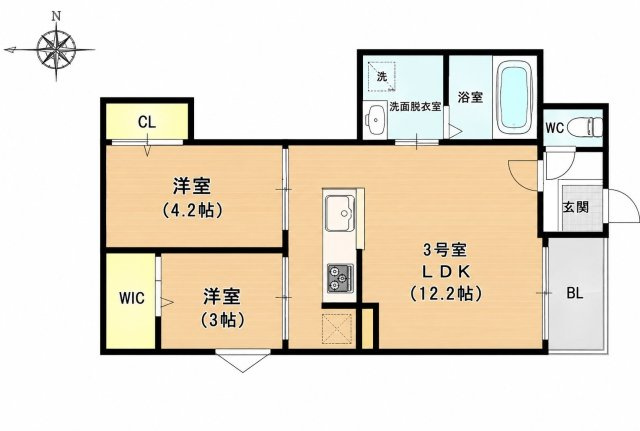 【間取り】 | REGALEST THE 中村公園