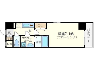 エスリード難波ステーションプラザの間取り|エスリード難波ステーションプラザ　間取り