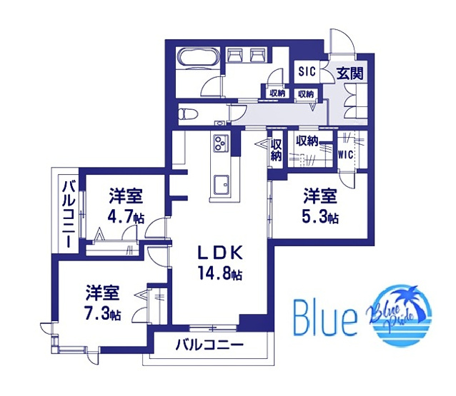 【間取り】 | レスピラーレ湘南 