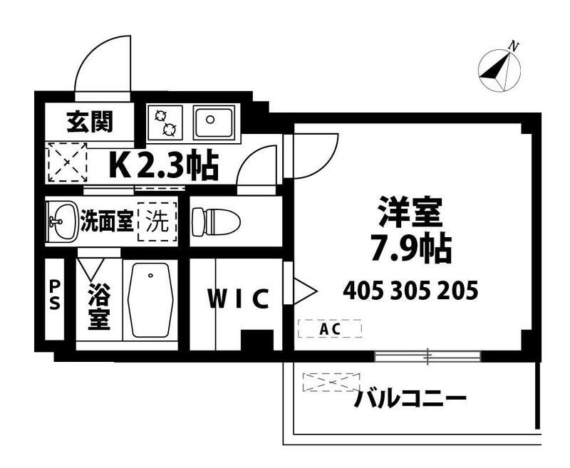 メルベージュの間取り