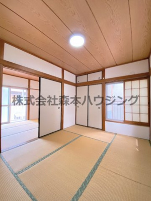 【和室】 | 　寝屋川市石津元町10戸建貸家 | 個人の部屋や寝室として使える和室です