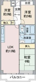 【間取り】 | アーバンドエル杁中