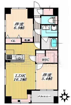 【間取り】 | ヴィルクレア桜山