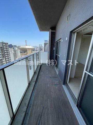 大阪市浪速区桜川１丁目の賃貸マンションのバルコニー