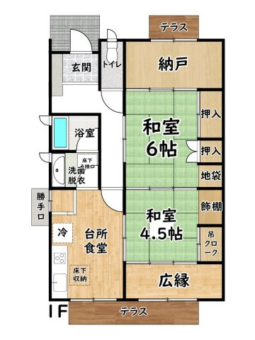 姫路市白浜町/中古戸建の間取り