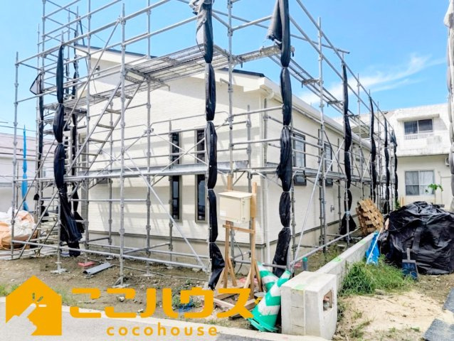 南城市佐敷津波古　新築戸建て　全３棟　B号棟の外観|10月完成予定！同仕様同施工の物件もご案内可能です♪
