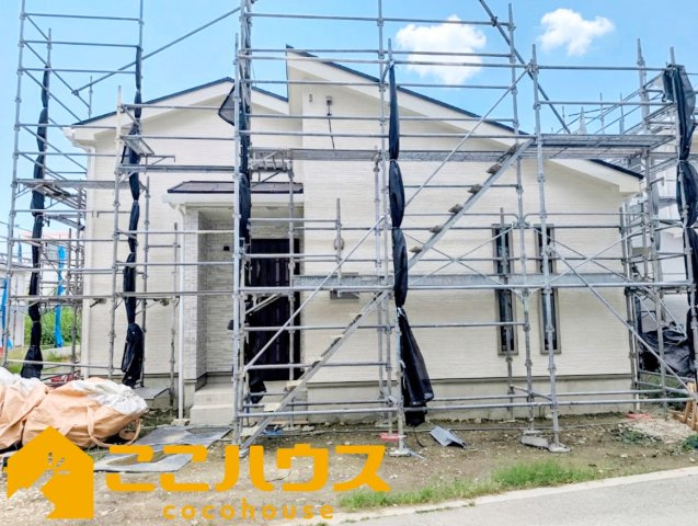 南城市佐敷津波古　新築戸建て　全３棟　B号棟の外観|10月完成予定！同仕様同施工の物件もご案内可能です♪
