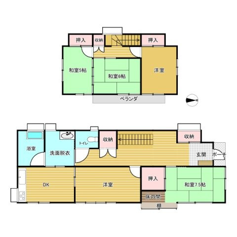 阿見町曙の間取り