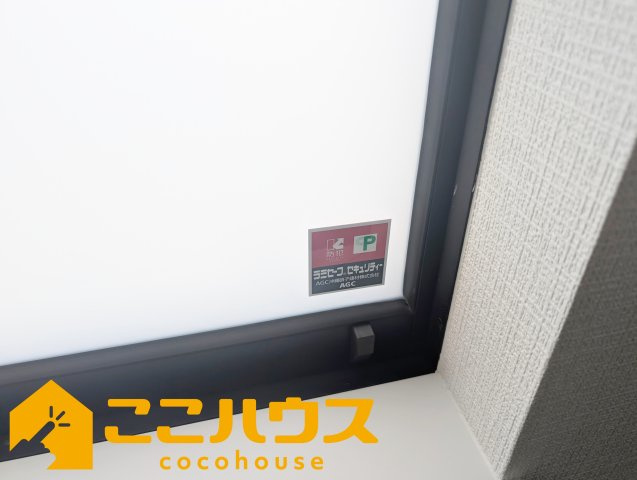 南城市佐敷津波古　新築戸建て　全３棟　C号棟の防犯設備|【施工例】※同施工の別物件写真
