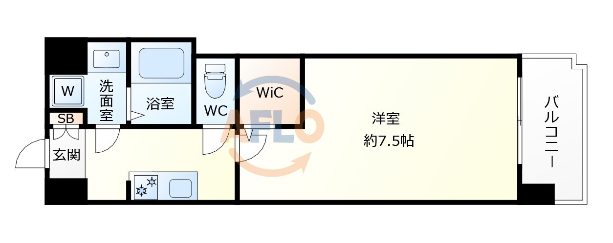 ミラージュパレス都島本通の間取り|ミラージュパレス都島本通　間取り