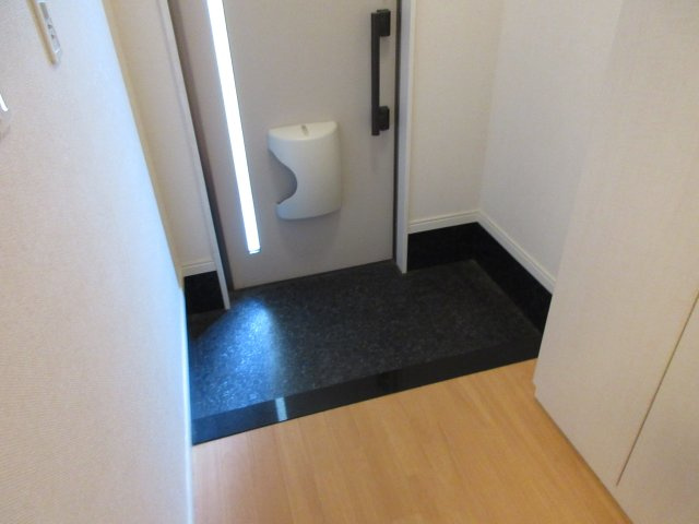 アクアファインの玄関