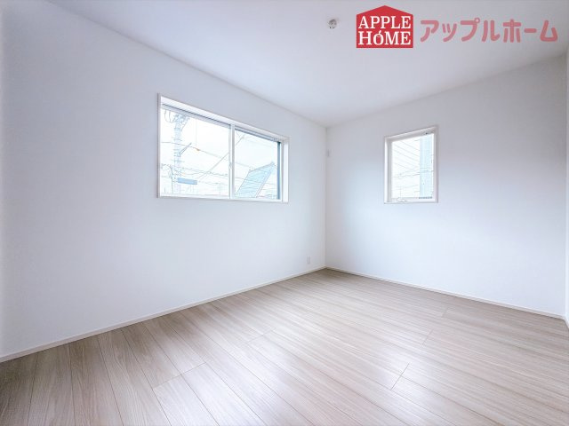 [新築住宅] 比企郡滑川町月輪 全4区画の洋室|２階居室は全室収納あり！たっぷりある収納活用でお部屋もキレイを保てます♪