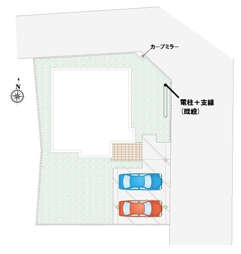 [新築住宅] 比企郡滑川町月輪 全4区画の区画図