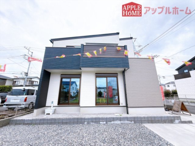 [新築住宅] 比企郡滑川町月輪 全4区画の外観|ぜひ現地にて、実際の建物・街並み・日当たり等ご確認下さい♪お問い合わせはお気軽に☆　TEL「0120-466263」