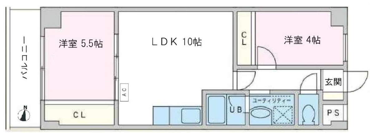 プランドール横浜の間取り