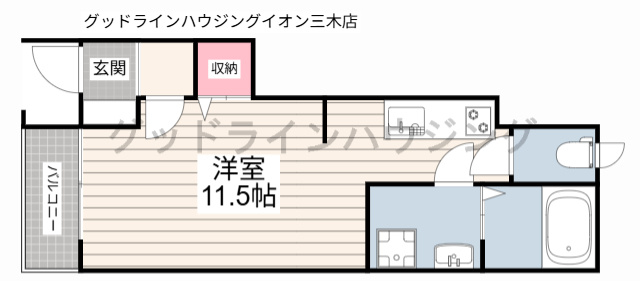 シャルマンの間取り