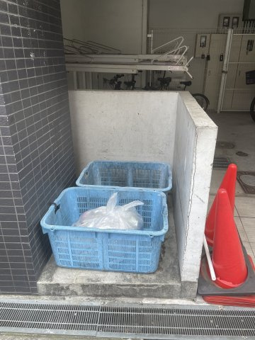 トゥリオーニEBISUの外観パース|ゴミ置き場