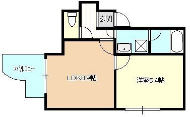 アミーグランコート三宮の間取り