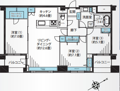 クレッセント新横浜イルドマーニ