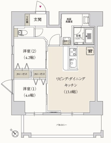 ☆南西向き角住戸☆