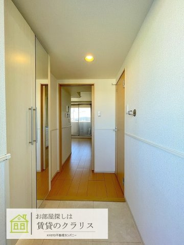 イルソーレ桂Ⅰ番館の玄関