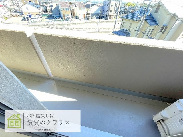 イルソーレ桂Ⅰ番館のバルコニー