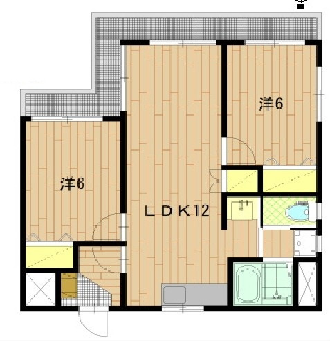 メゾン泉の間取り|間取りです。