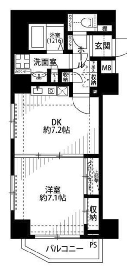 【間取り】 | プレール・ドゥーク中野