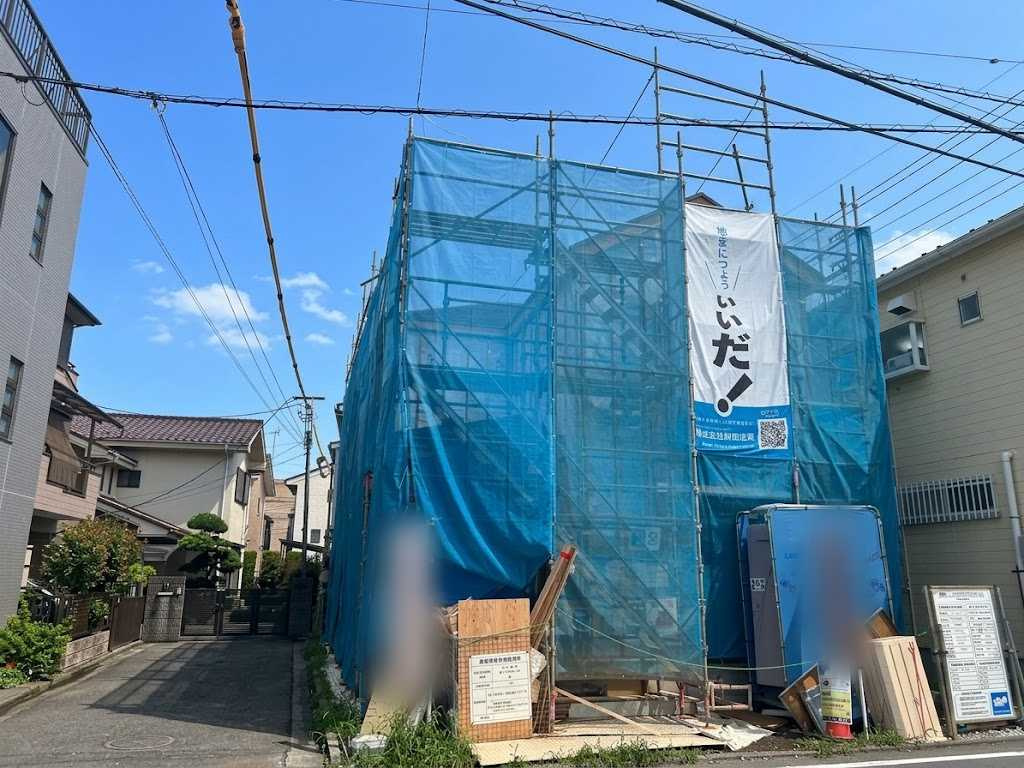 【仲介手数料無料】川越市岸町３丁目の外観|現在建築中です。
完成している同仕様物件もご案内可能です！