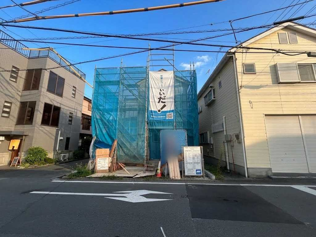 【仲介手数料無料】川越市岸町３丁目の前面道路含む現地写真|前面道路含む現地写真です