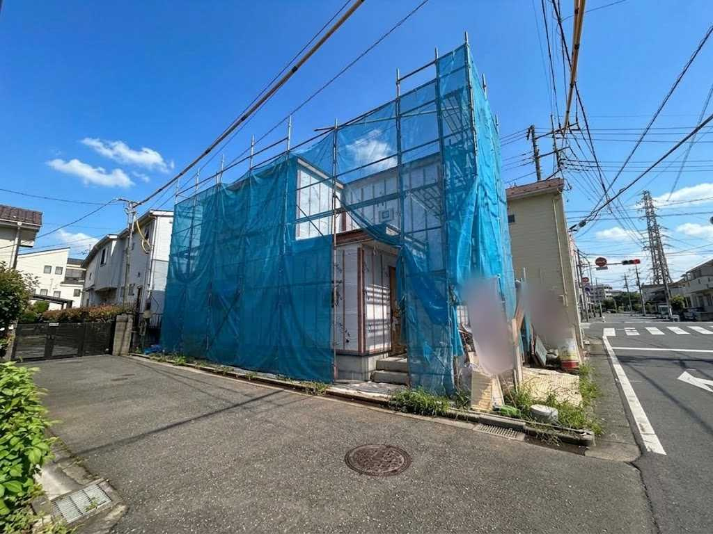 【仲介手数料無料】川越市岸町３丁目の前面道路含む現地写真|前面道路含む現地写真です