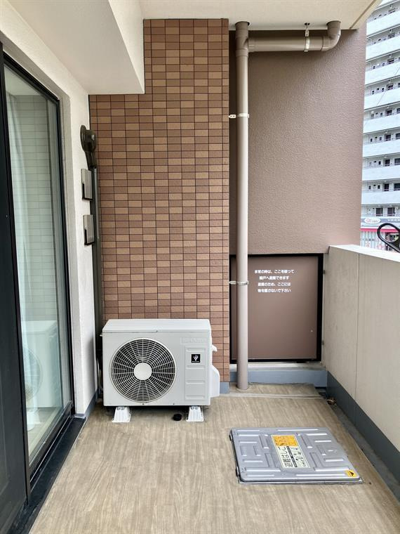 エクセレントシティ聖蹟桜ヶ丘のバルコニー