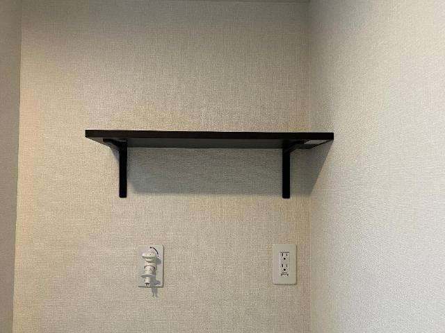 ボナール久保町の設備|洗濯機棚