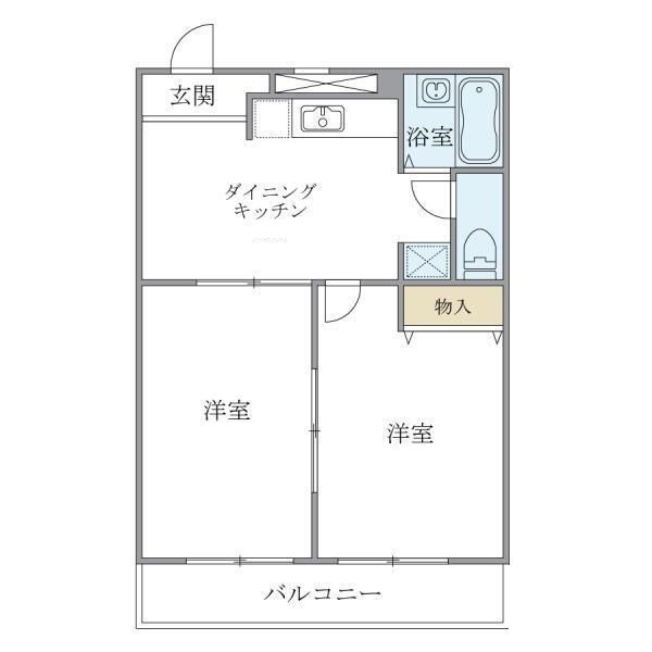 ピエール武蔵小杉の間取り|間取りです。
