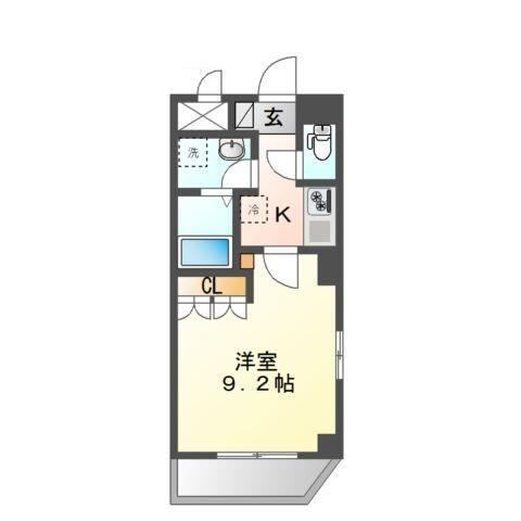 ローズガーデンＮＫＫの間取り|間取りです。