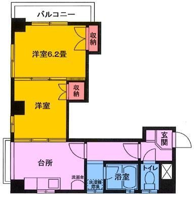 坂巻ビルの間取り|間取りです。