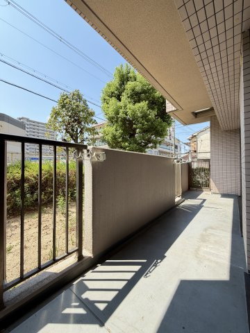 CASSIA南住吉のバルコニー
